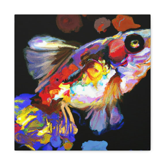 Killifish in Splendor - Canvas
