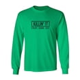 thumbnail image 1 of Killin' It Every Damn Day Adult Long Sleeve T-shirt, 1 of 3