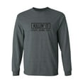 thumbnail image 1 of Killin' It Every Damn Day Adult Long Sleeve T-shirt, 1 of 3