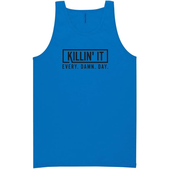Killin' It Every Damn Day Neon Tank Top