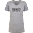 thumbnail image 1 of Killin' It Every Damn Day Womens V-Neck T-Shirt, 1 of 3