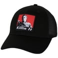 thumbnail image 1 of Killin It Glow in The Dark Embroidery Adjustable Trucker Hat, Black, 1 of 1