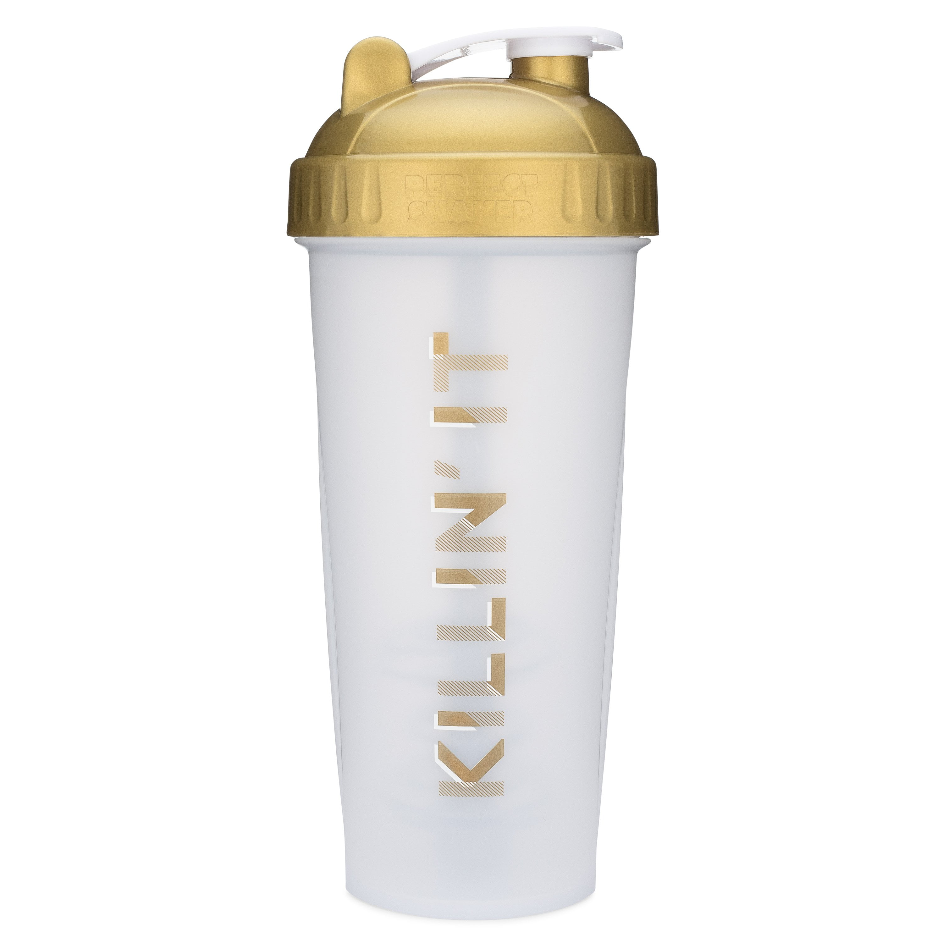 Killin' It Motivational Quote on Performa Perfect Shaker Bottle, 28 Ounce Protein  Shaker Cup, Dishwasher Safe, Leak Proof, Perfect Gym Fitness Gift 