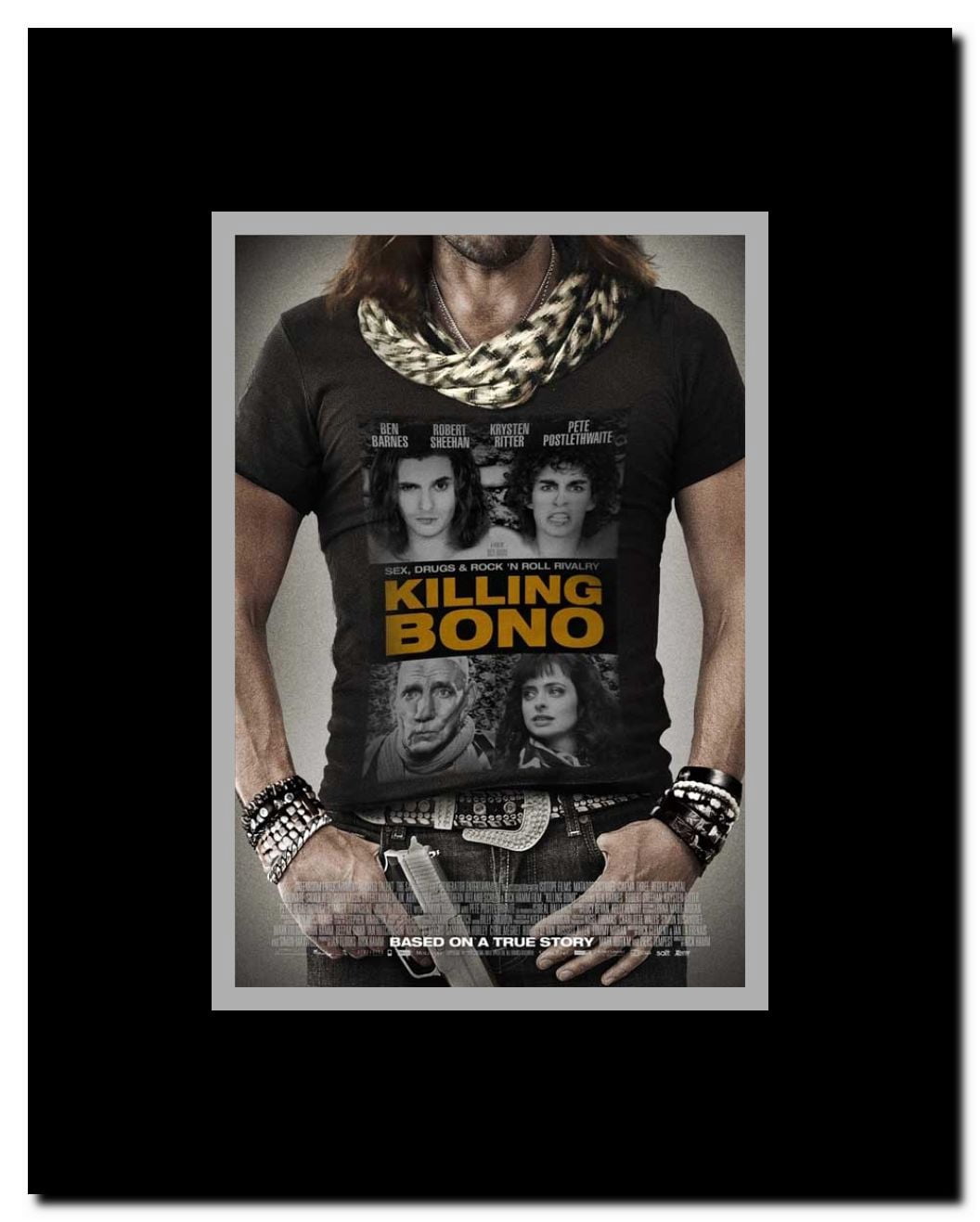 Killing Bono Framed Movie Poster