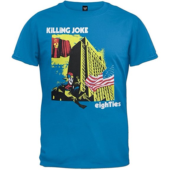 Killing Joke Eighties Men's Blue T-Shirt