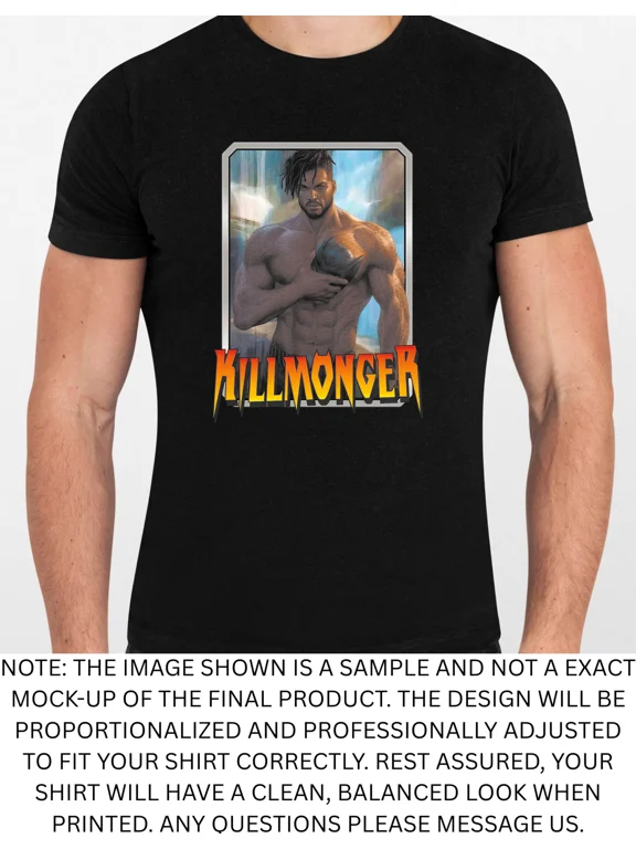 Killmonger 2 Graphic T Shirt Men Or Women New