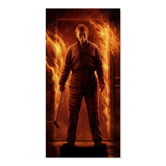 Kills Michael Myers Decorative Painting Canvas Wall Poster Art Picture Painting Hanging Picture Gift Living Room Posters Bedroom Painting Decor