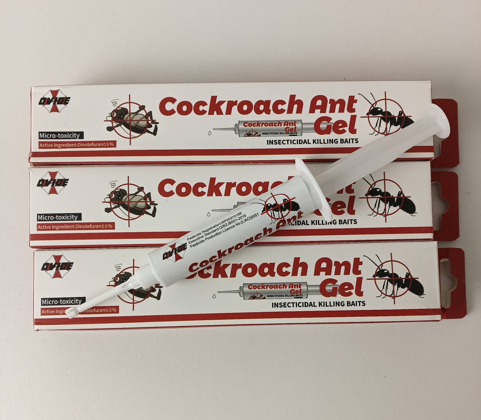 Kills Roaches,Ants,Cockroach traps,Effective control of indoor cockroaches,2 Tube