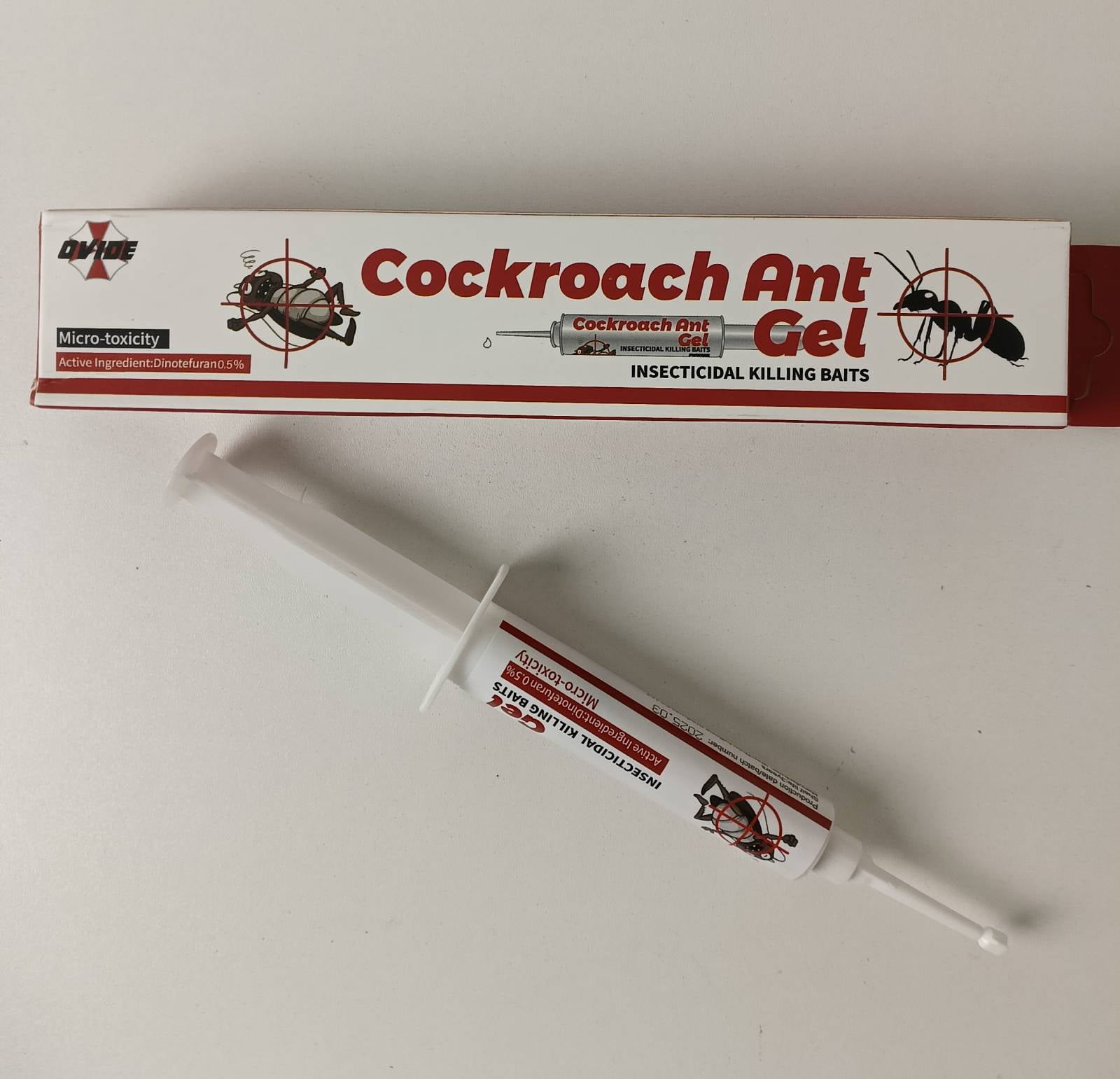 Kills Roaches,Ants,Cockroach traps,Effective control of indoor cockroaches,4 Tube