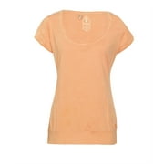 Killtec Women's Kaylina Soft Cotton T-Shirt, Peach,6 - US