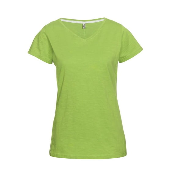 Killtec Women's Rajani V Neck T-Shirt, Green,6 - US