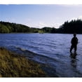 thumbnail image 1 of Killykeen Forest Park Co Cavan Ireland - Man Fishing in Lough Oughter Poster Print by The Irish Image Collection - 16 x 14, 1 of 1