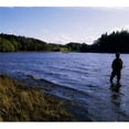 thumbnail image 1 of Killykeen Forest Park Co Cavan Ireland - Man Fishing in Lough Oughter Poster Print by The Irish Image Collection, 32 x 28 - Large, 1 of 1