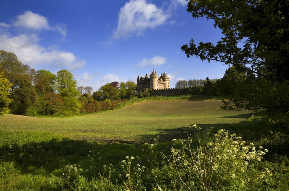 Killyleagh Castle Killyleagh Co Down Ireland Canvas Art - George Munday Design Pics (19 x 12)