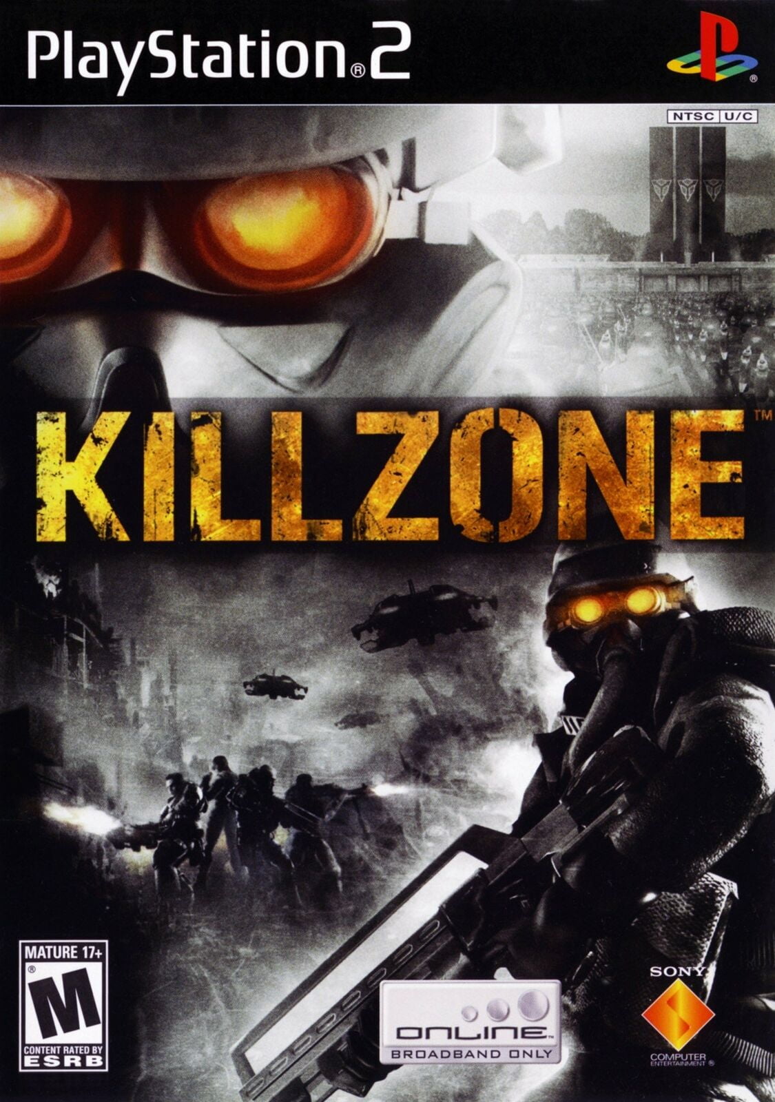 Killzone (Sony PlayStation 2, PS2) Game Complete CIB Black Label Tested