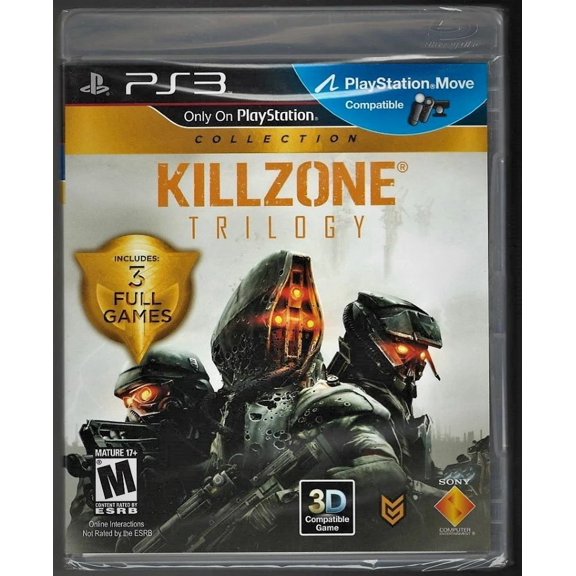 Killzone Trilogy Collection PS3 (Brand New Factory Sealed US Version) PlayStatio