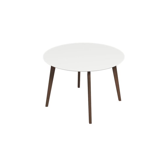 Kiln - Dried Wood Dining Table / Minimal Assembly for 4
