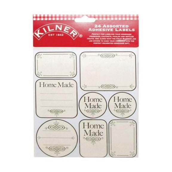Kilner 0025443 Homemade Adhesive Jar Labels, Pack of 24