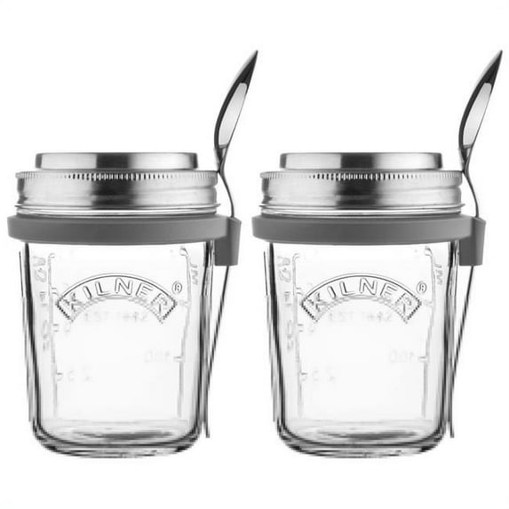 Kilner 1800.157U Kilner Breakfast Jar Set Bundle