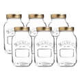 thumbnail image 1 of Kilner Canning Jars (Set of 6) | 34oz, 1 of 3