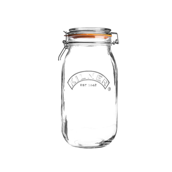 Kilner Round Swing Top Glass Jar | 2L