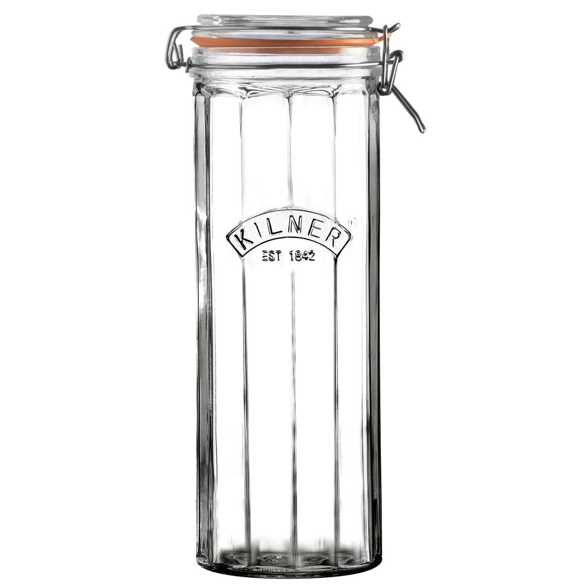 Kilner Facetted Clip Top Jar | 74 oz - Thumbnail 3