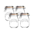 thumbnail image 1 of Kilner Round Clip Top Jars (Set of 4) | 34oz, 1 of 2