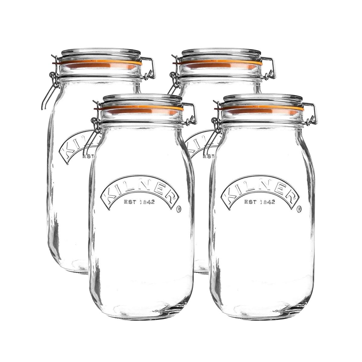 Kilner Round Clip Top Jars