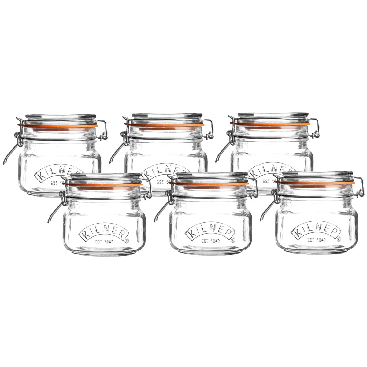 Kilner Square Clip Top Jar