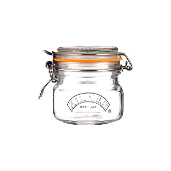 Kilner Swing Top Square Glass Jar | 8.5oz