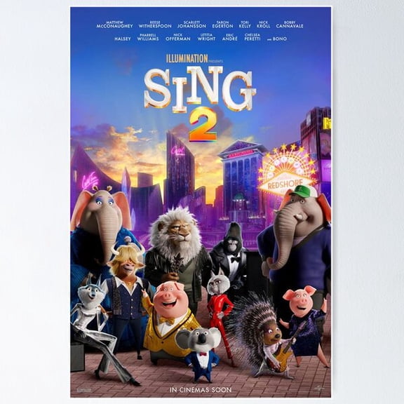 Kiloa Animated Music Movie Style Illustration Poster, 8x12 UNFRAMED