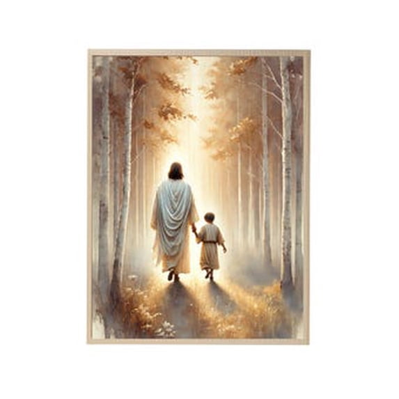 Kiloa Christ Love Children Christian Wall Art Poster, 16x24 UNFRAMED