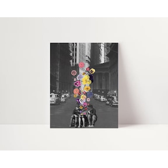 Kiloa Colorful Surreal Art Wall Decor Poster, 12x18 Poster Print