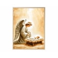 thumbnail image 1 of Kiloa Guardian Angel Newborn Baby Christian Poster, 16x24 UNFRAMED, 1 of 3