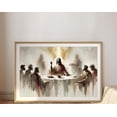 thumbnail image 1 of Kiloa Last Supper Watercolor Eucharist Christian Poster, 24x36 UNFRAMED, 1 of 3