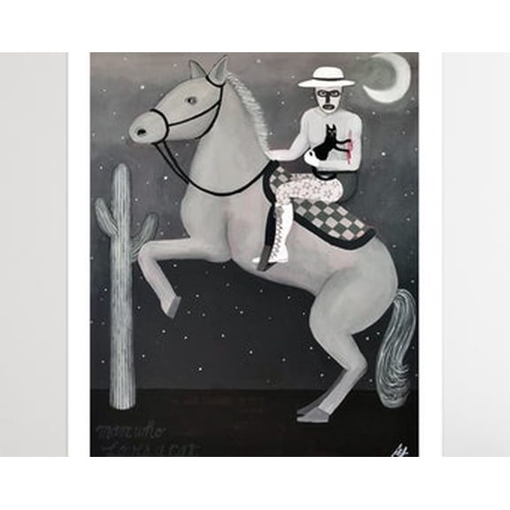 Kiloa Limited Edition Signed Art Print Wall Poster, 12x18 UNFRAMED