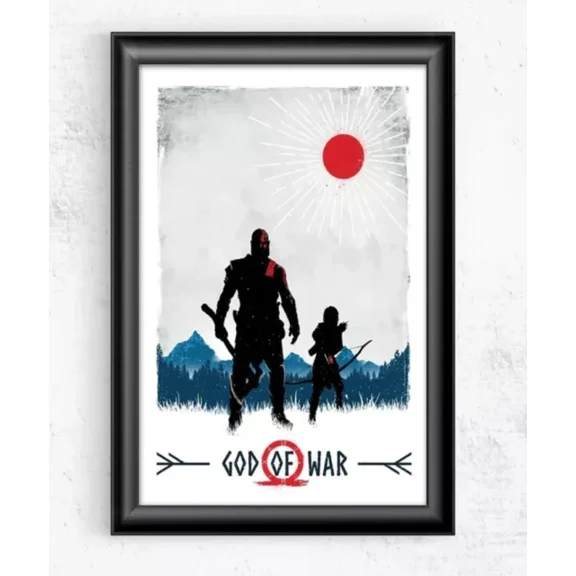 Kiloa Mythic Warrior Fantasy Game Inspired Poster, 8x12 UNFRAMED