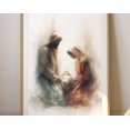 thumbnail image 1 of Kiloa Nativity Scene Holy Family Minimalist Poster, 12x18 UNFRAMED, 1 of 3