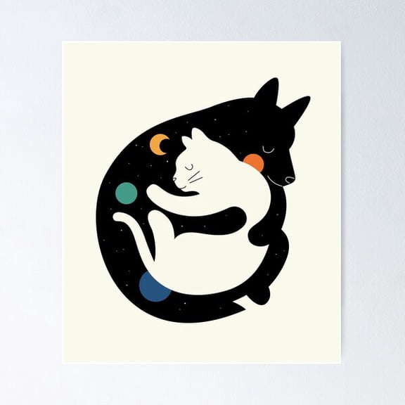 Kiloa Positive Message Typography Poster, 8x12 UNFRAMED