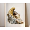 thumbnail image 1 of Kiloa Station XIII Jesus Taken Down Cross Christian Poster, 12x18 UNFRAMED, 1 of 3