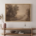 thumbnail image 1 of Kiloa Vintage Autumn Forest Landscape Nature Wall Art Poster, 16x24 Poster Print, 1 of 3