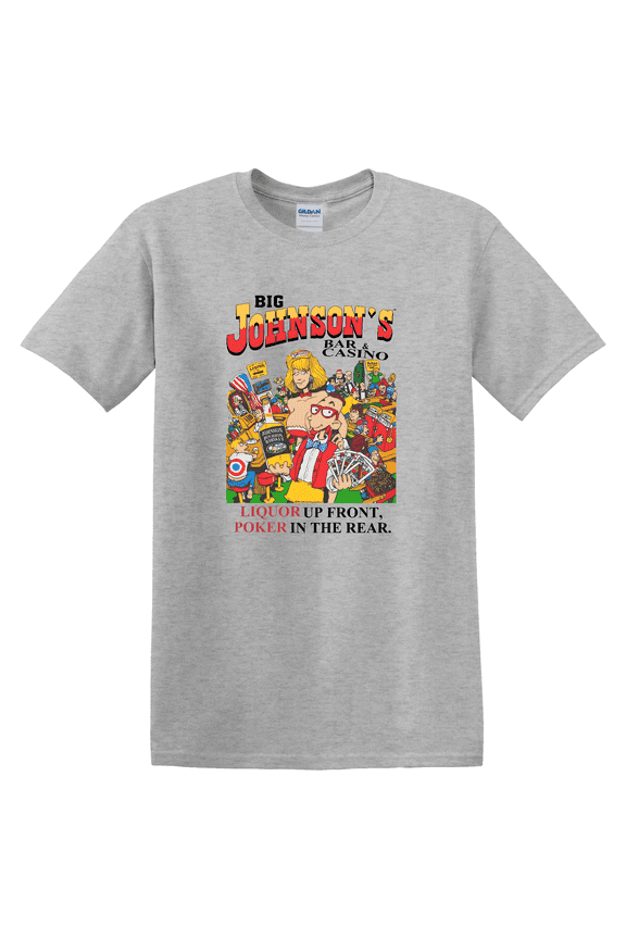 Kiloa Vintage Big Johnson Halloween Graphic T-Shirt