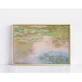 thumbnail image 1 of Kiloa Water Lilies Impressionist Art Inspired Poster, 24x36 UNFRAMED, 1 of 3