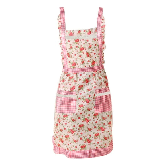 Kilougeis 2025 New Thickened Double Layer Princess Apron Is Available in Many Styles