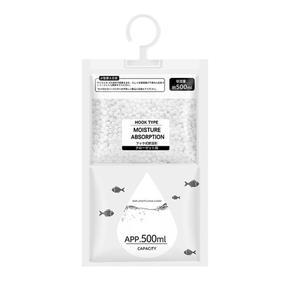 Kilougeis 2026 New Bags Hanging Dehumidifier for Closet Wardrobe & Bedroom – Odor Eliminator & Dampness Control