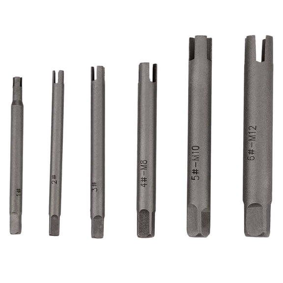 Kilougeis 2026 New High Quality Steel Broken Head Taps Remover Stripped Screw Tap Extractor Set