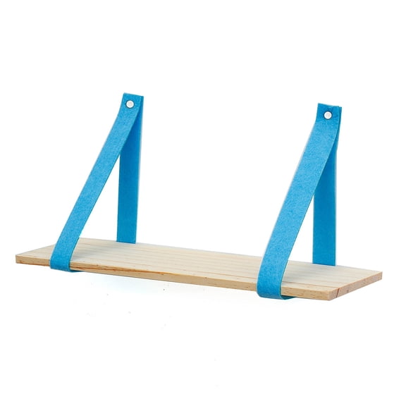 Kilougeis 2026 New Wall Shelf Decorative Rustic Lanyard Wall Floating Shelves Wood Wall Hanging Shelf for Home Living Room Kitchen