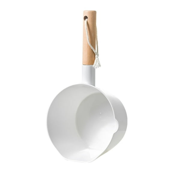 Kilougeis 2026 New Water Long Handle Plastic Water Bathroom Hair Washing Spoons Kitchen Water Water with String Spoon Kitchen Home Tools