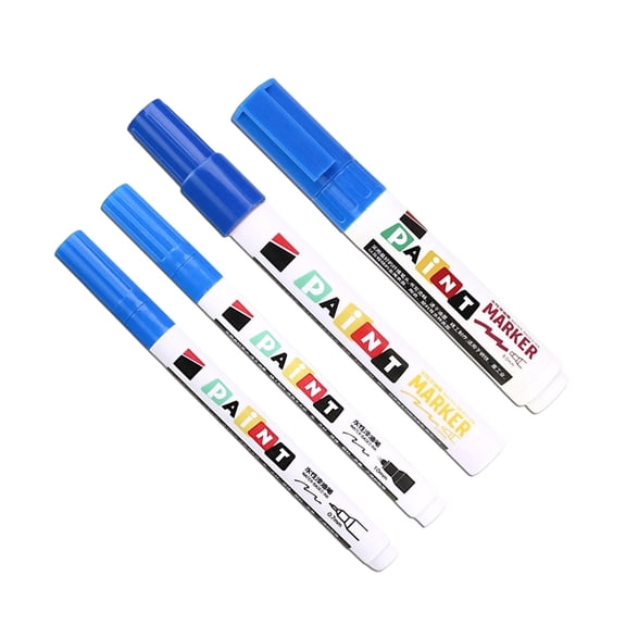 Kilougeis 4Pcs Stone Tablet Up Pen,Large Capacity Metal Marker for Restoration Water Proof & Heat Repair & Letter