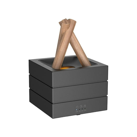 Kilougeis Campfire Flame Diffuser,Flame Fire Diffuser, Quiet Cool Mist for Home Bedroom Office Clearance